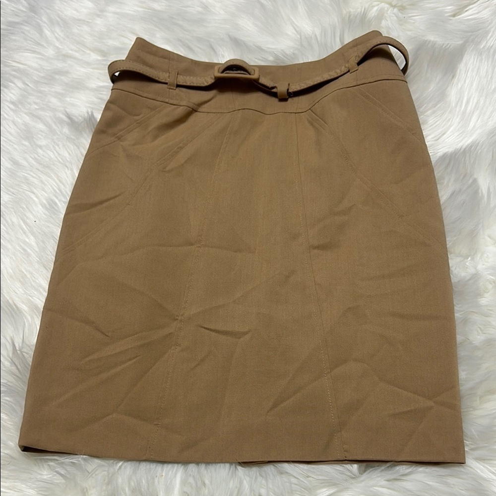 Elegant Tan Skirt E3